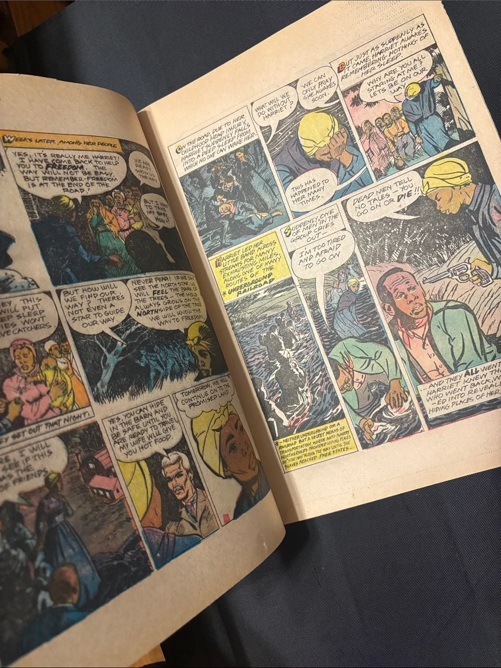 Golden Legacy Illustrated History Magazine - Harriet Tubman 1967